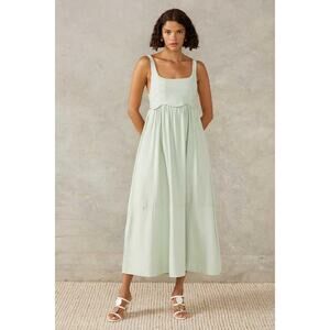 MØN RENN NWT Formation Dress in Pictachio